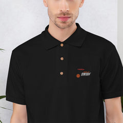 SOS Embroidered Polo Shirt