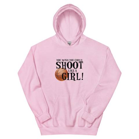 Shoot Like a Girl Unisex Hoodie