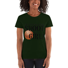Shoot Like a Girl  short sleeve t-shirt